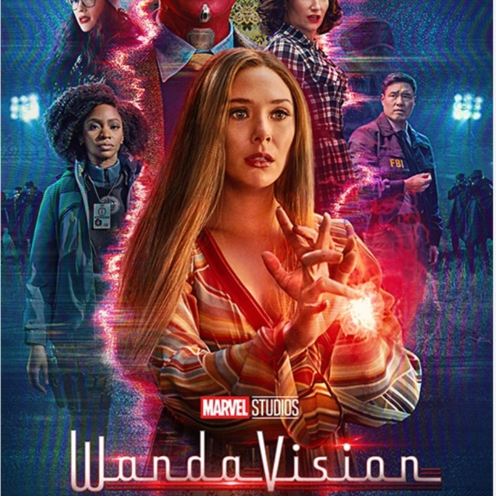 🧙♀️🤖Marvel WandaVision Retro poster - Picture 3 of 3
